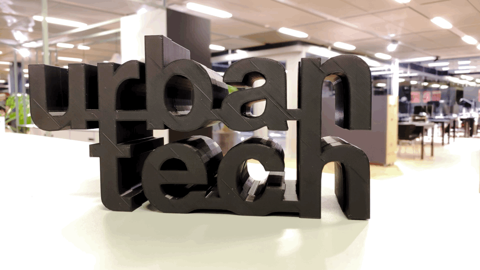 Urbantech 3D Logo GIF